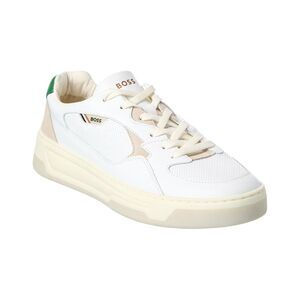 Hugo Boss Baltimore Leather Sneaker, White
